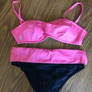 Captiva Coquina Twist Bandeau Bikini